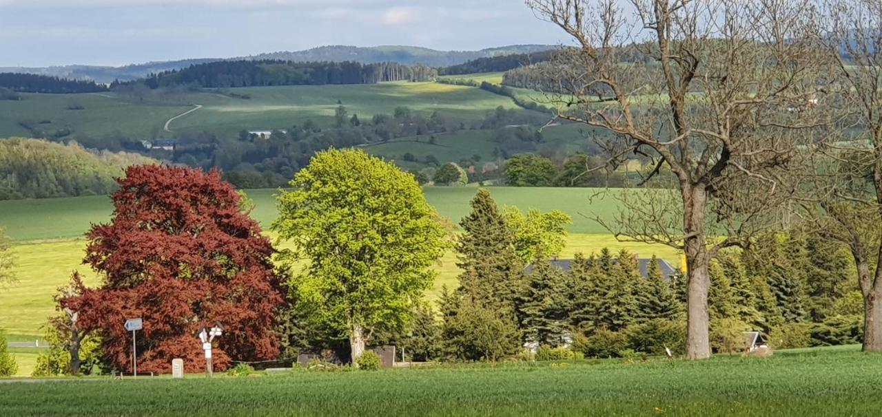 Zum Elleblick Apartment Frauenstein  ภายนอก รูปภาพ